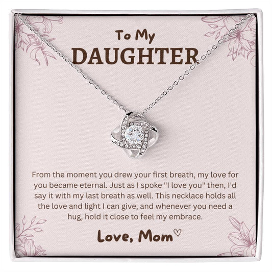 Gift For Daughter From Mom "From The Moment" Necklace