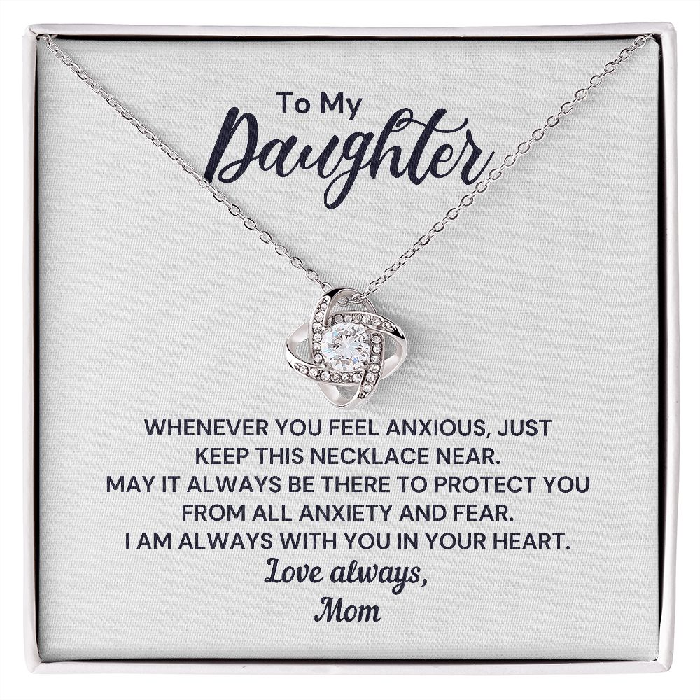 Gift for Daughter "I Am Always With You" Necklace