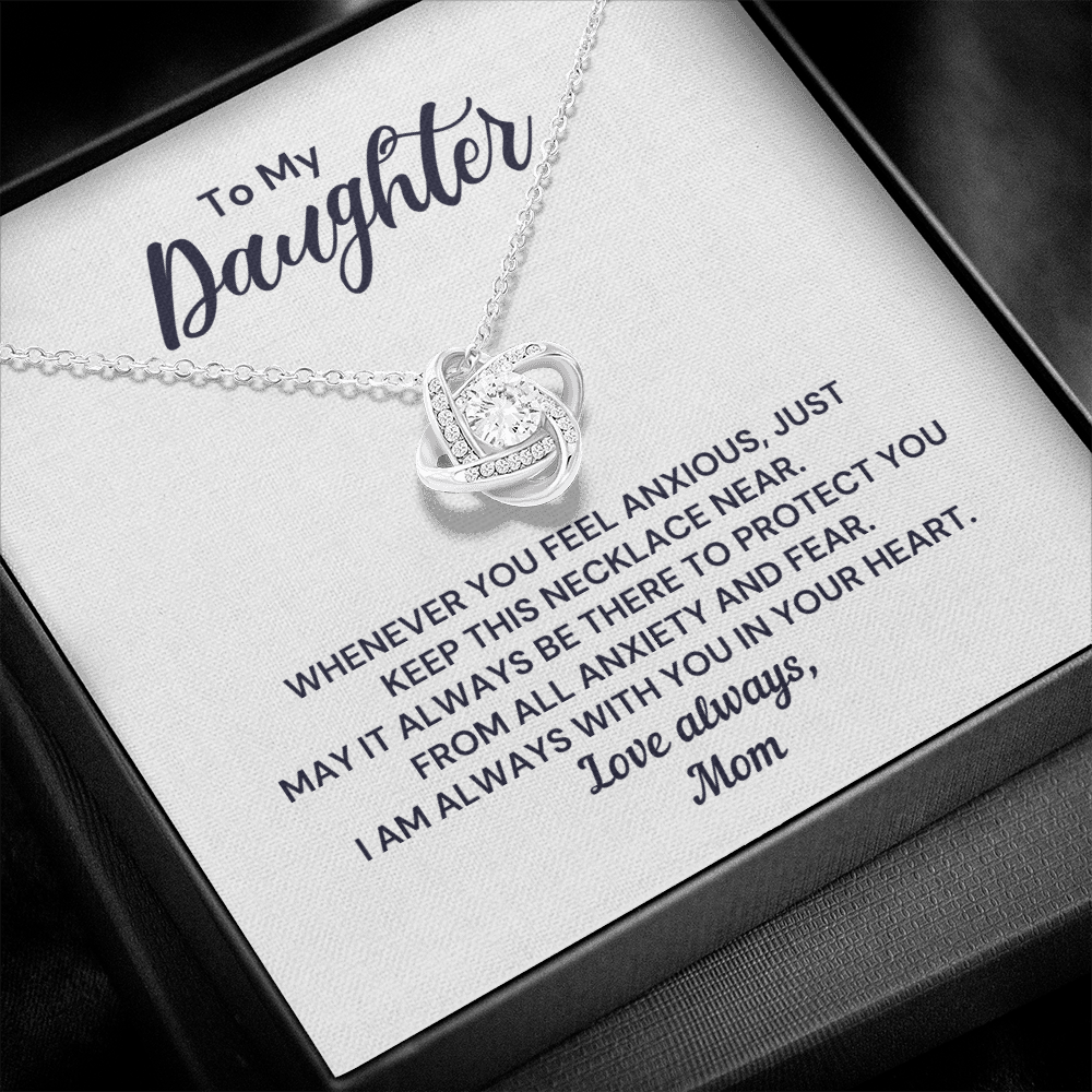 Gift for Daughter "I Am Always With You" Necklace