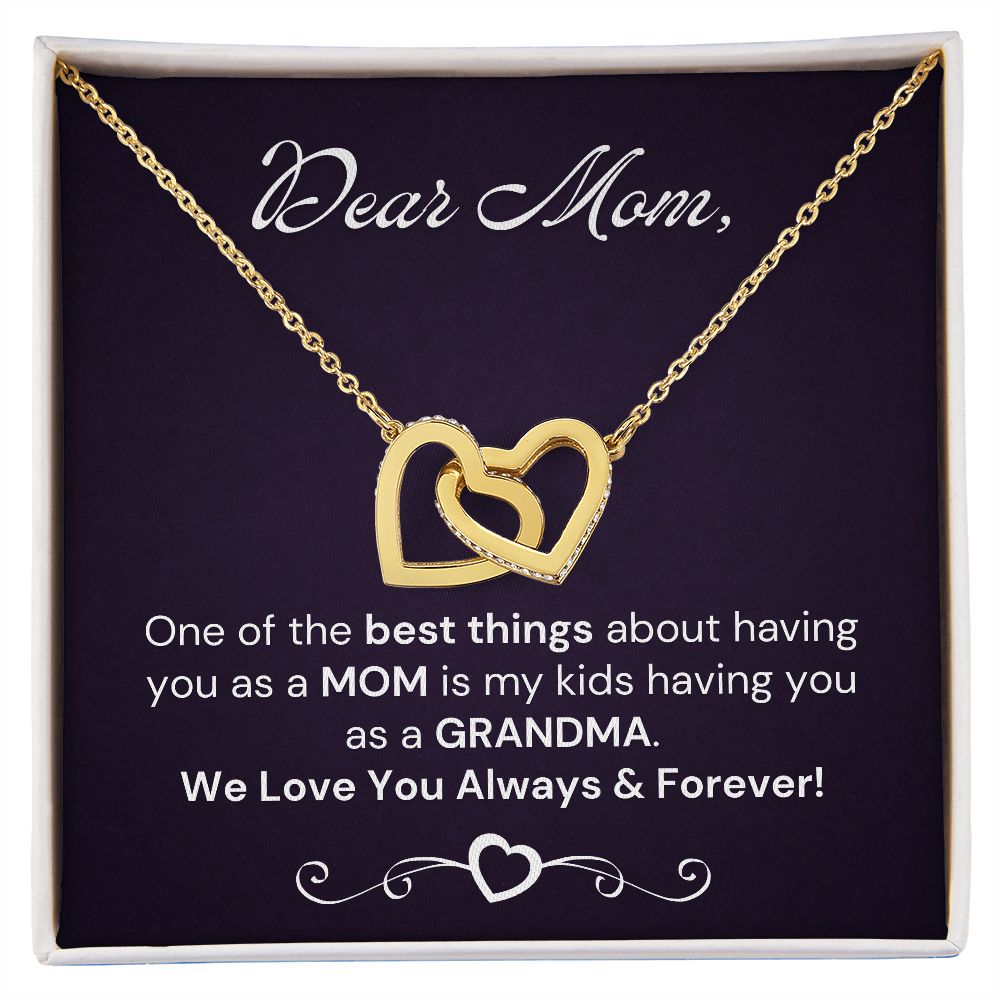 Gift for Grandma "The Best Thing" Necklace